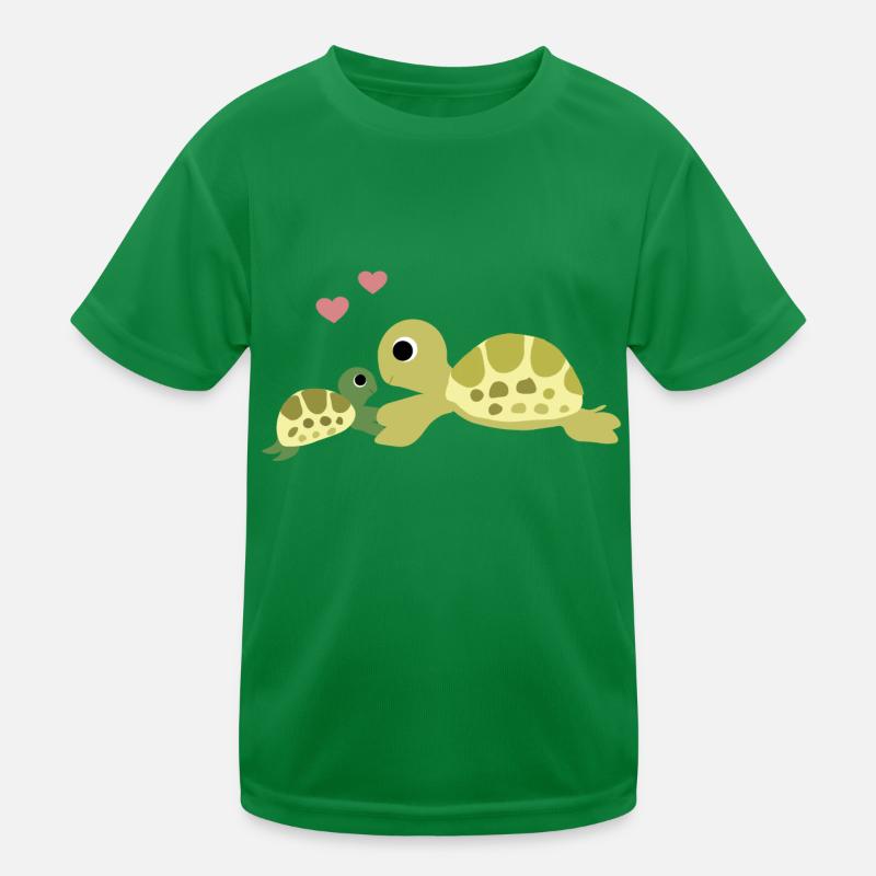 schildkröte Kinder Funktions-T-Shirt