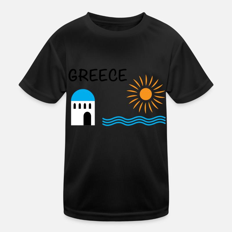 Grèce T-shirt sport Enfant