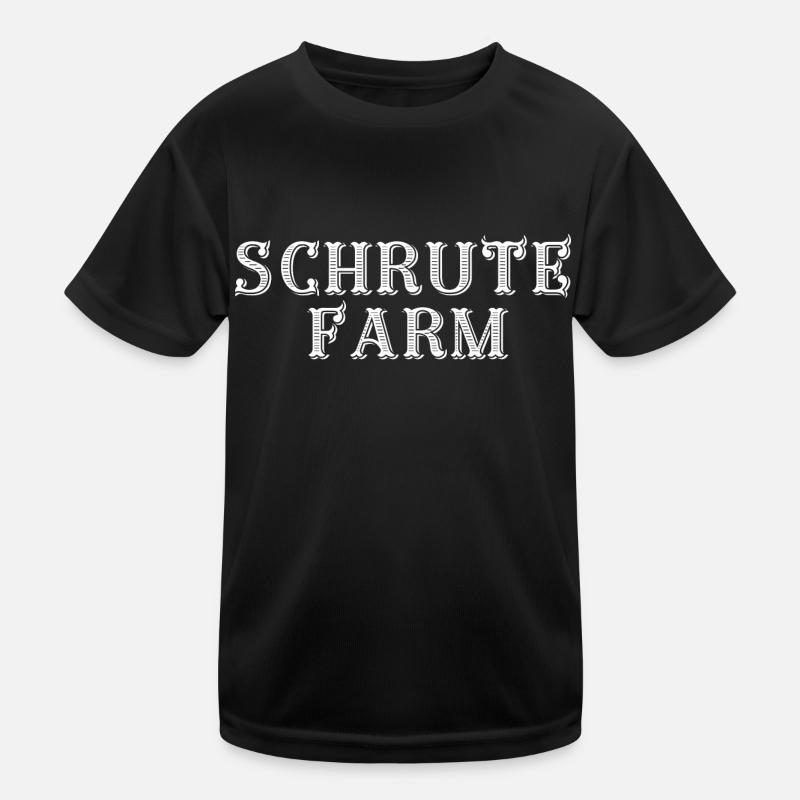 Dwight Schrute Farm - Office Kids Functional T-Shirt