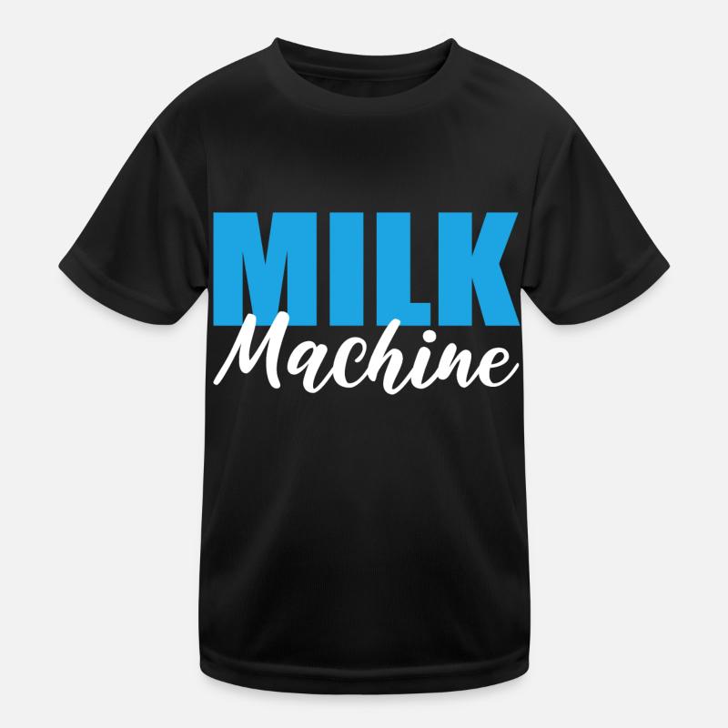 Milchmaschine Stillende Mutter Gift Kinder Funktions-T-Shirt