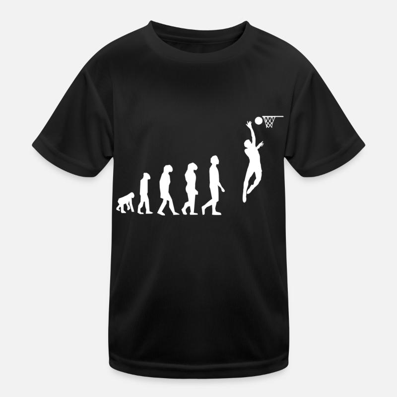 Basket évolution - T-shirt sport Enfant - noir