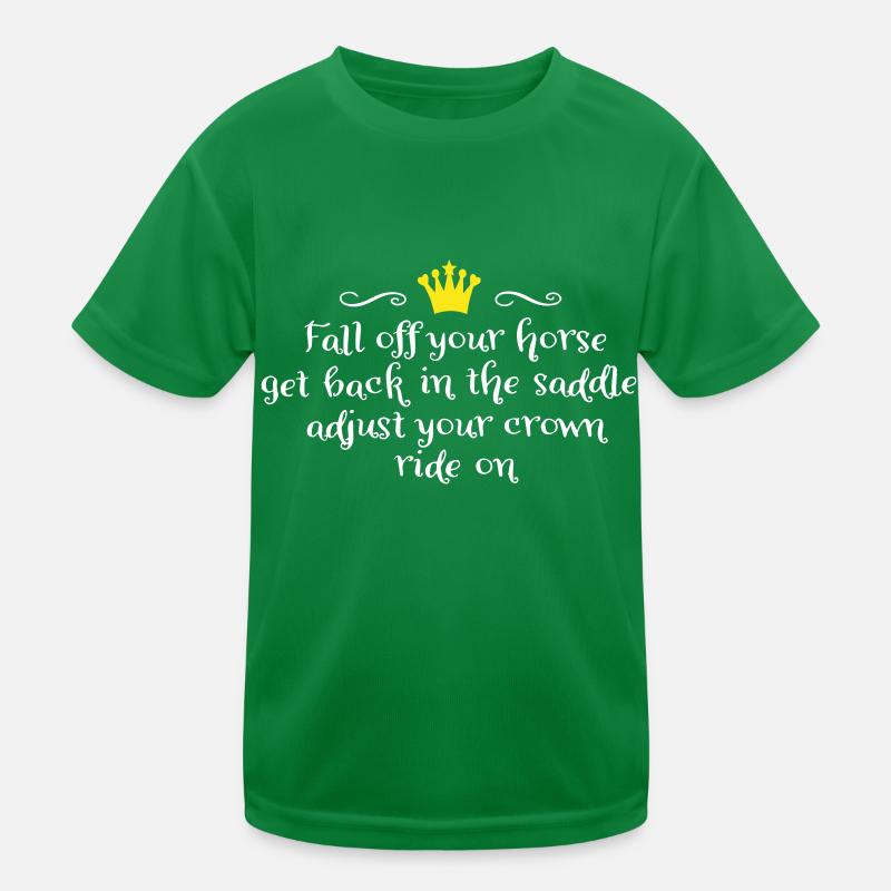 tomber de cheval T-shirt sport Enfant