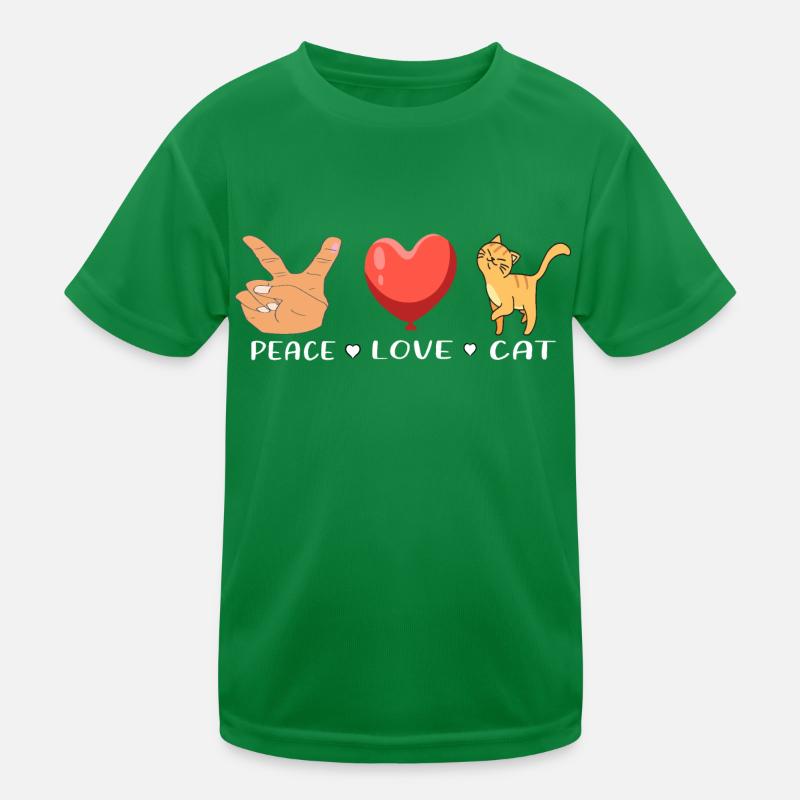 Conception de cornichons d’amour de paix pour les amateurs de cornichons T-shirt sport Enfant