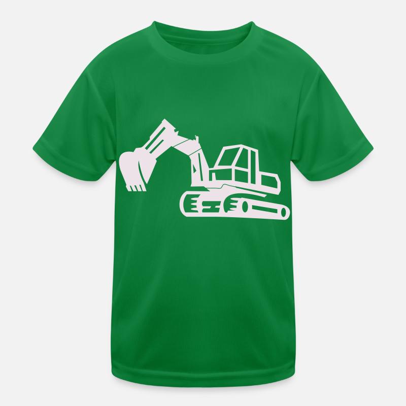 bagger Kinder Funktions-T-Shirt