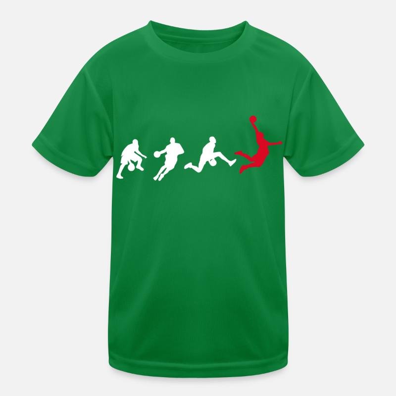 Basket-ball Basketteur Evolution Dunk T-shirt sport Enfant