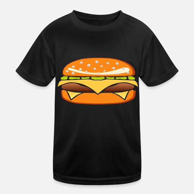 burger burger sandwish Kinder Funktions-T-Shirt