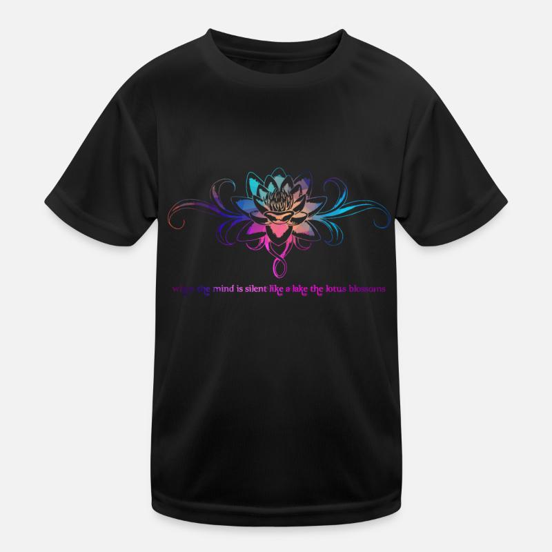 Fleur de lotus T-shirt sport Enfant