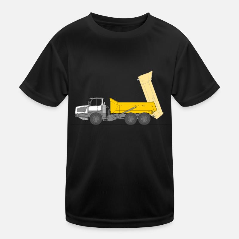 Benne à mâchoires pliée T-shirt sport Enfant