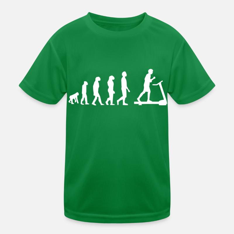 Evolution Laufband Kinder Funktions-T-Shirt