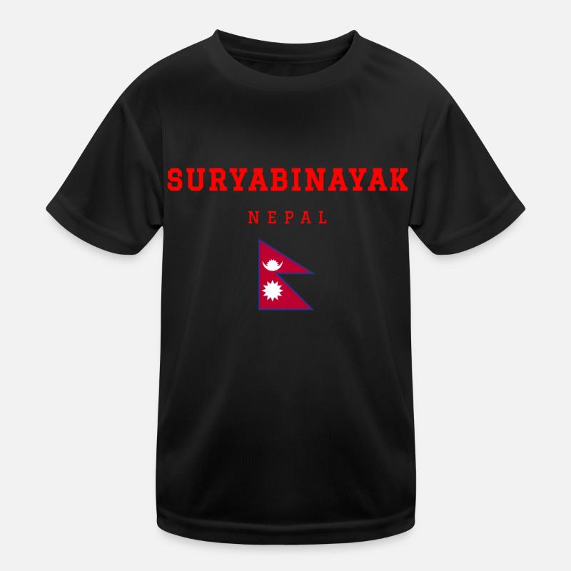 Suryabinayak, Nepal Kids Functional T-Shirt