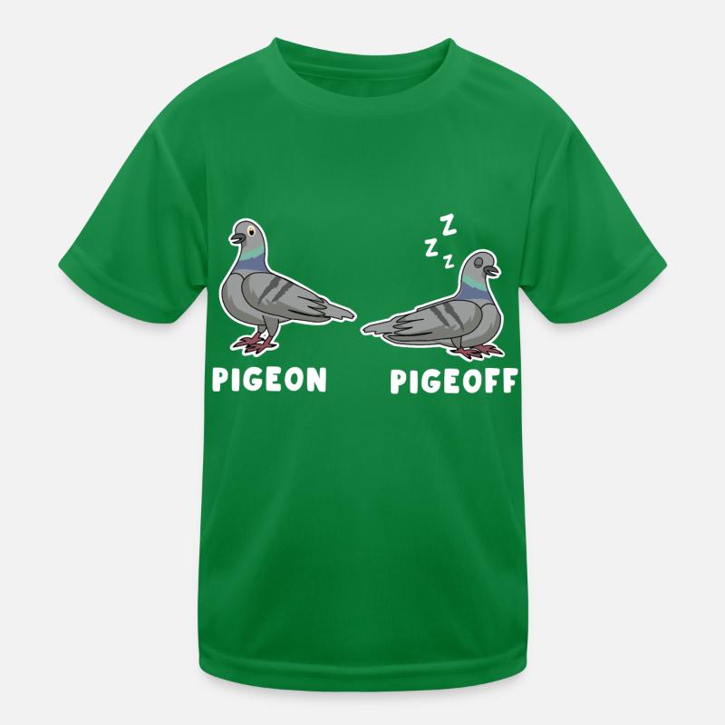 Conception de jeu de mots Sleeping Dove pour les fans de pigeons T-shirt sport Enfant