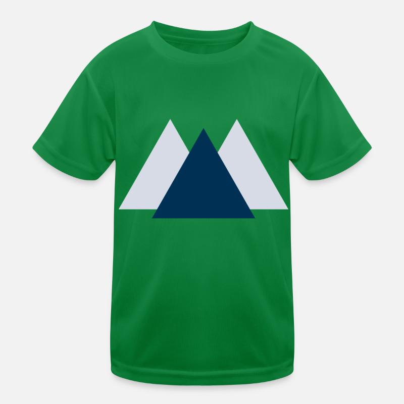 Pics géométriques T-shirt sport Enfant