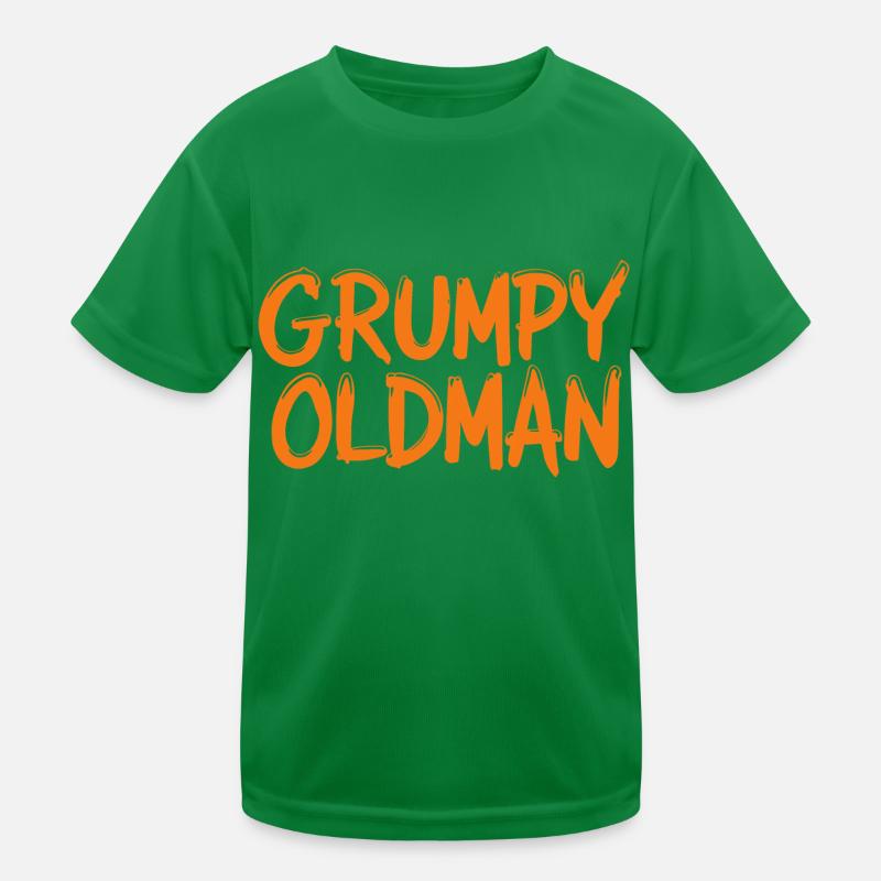 GRUMPY OLDMAN Kids Functional T-Shirt