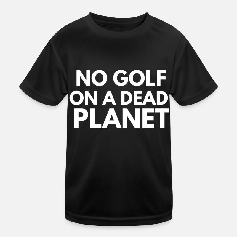 No golf Travelers Kinder Funktions-T-Shirt
