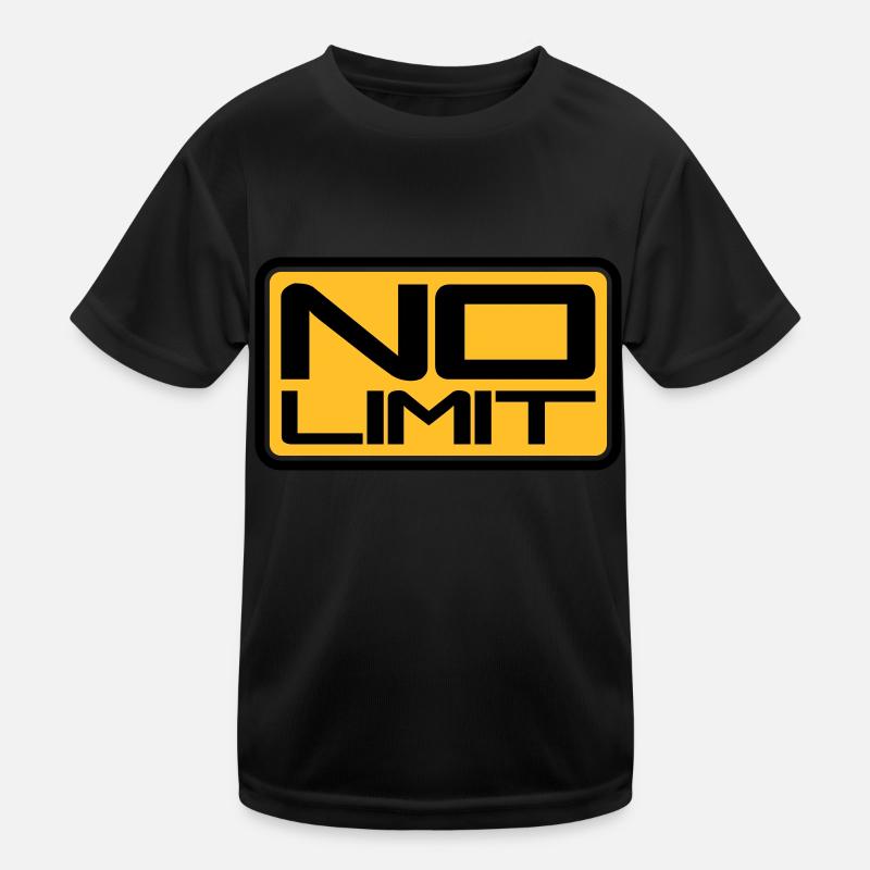 No Limit Shield Kinder Funktions-T-Shirt