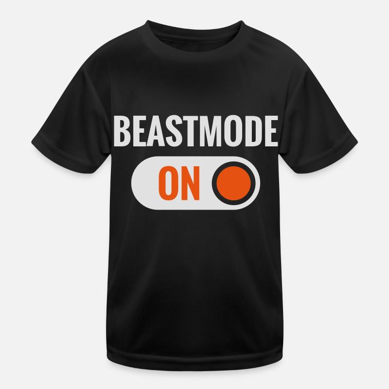 Beast Mode Kinder Funktions-T-Shirt