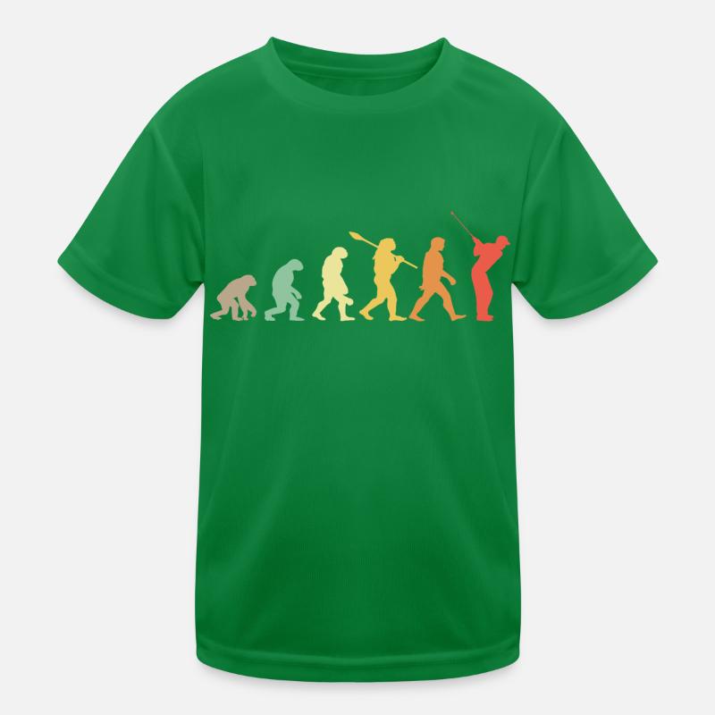 Golf Évolution Rétro Cadeau Pour Golfeurs T-shirt sport Enfant
