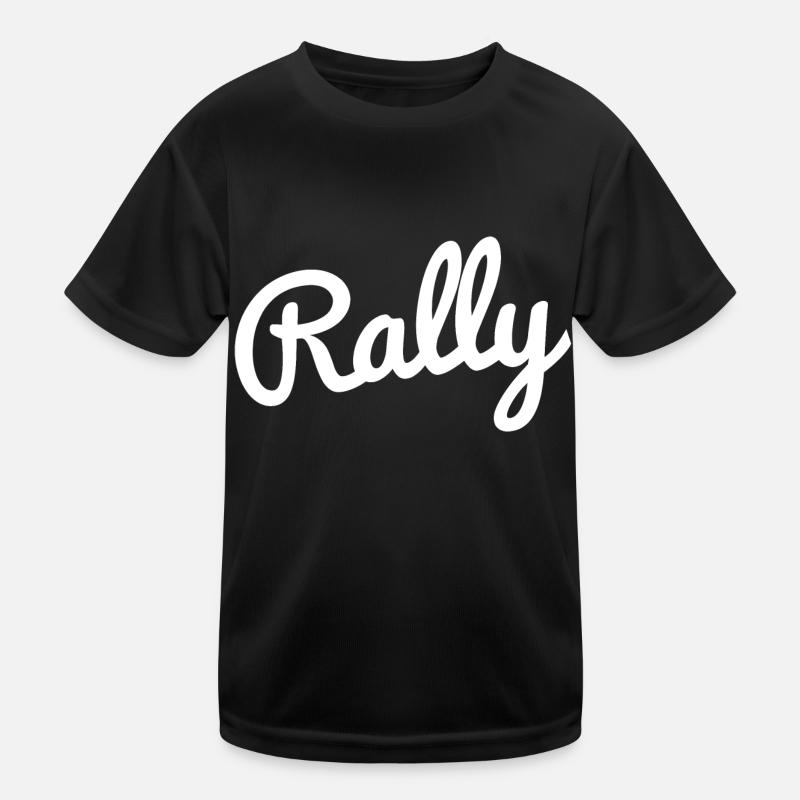 Rally Kinder Funktions-T-Shirt