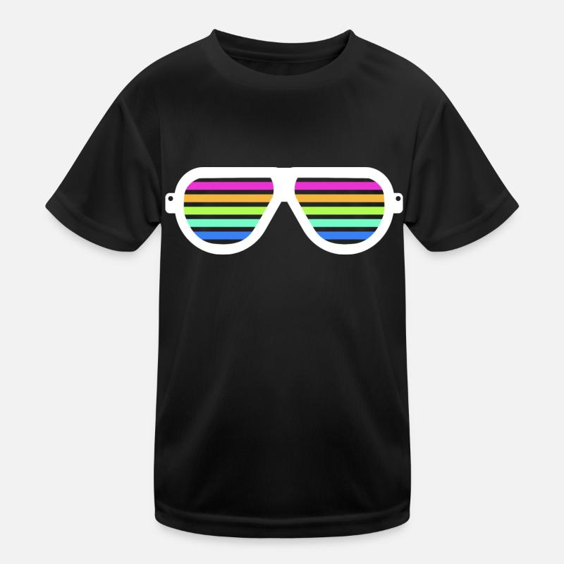 neon party Kinder Funktions-T-Shirt