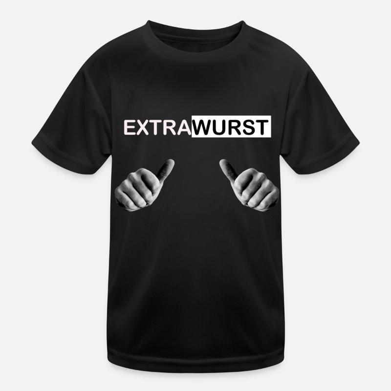 Extrawurst Kinder Funktions-T-Shirt