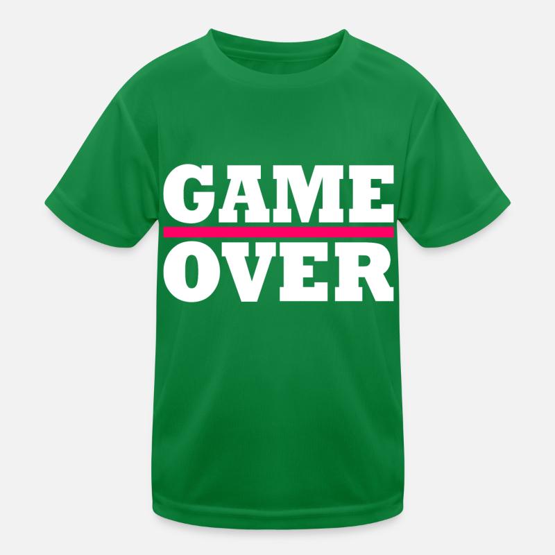 Game over Kids Functional T-Shirt