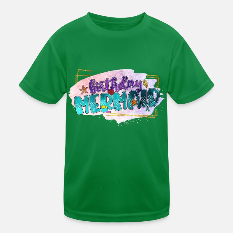 Ocean Sublimation Kids Functional T-Shirt