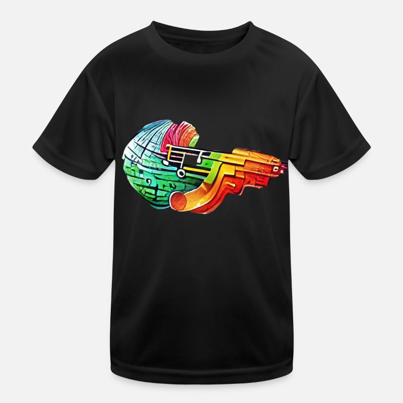 Buntes Ding Kinder Funktions-T-Shirt