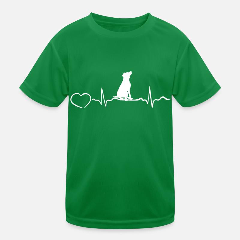Chien Hund T-shirt sport Enfant