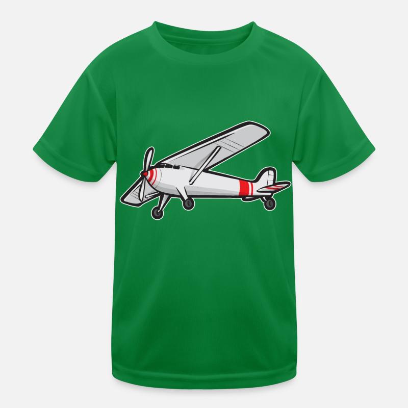 Remote Controlled Airplane Model Airplane Kids Functional T-Shirt