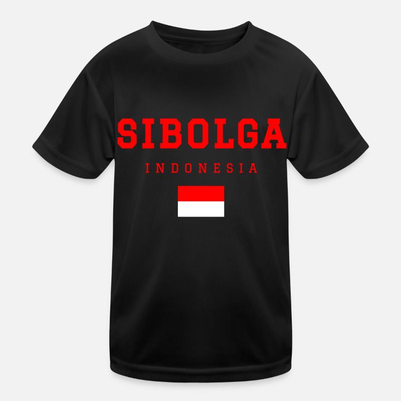 Sibolga Indonesien Kinder Funktions-T-Shirt
