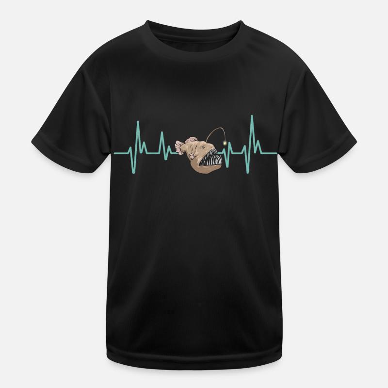 Frogfish Deep Sea Angler Angler Fish Kids Functional T-Shirt