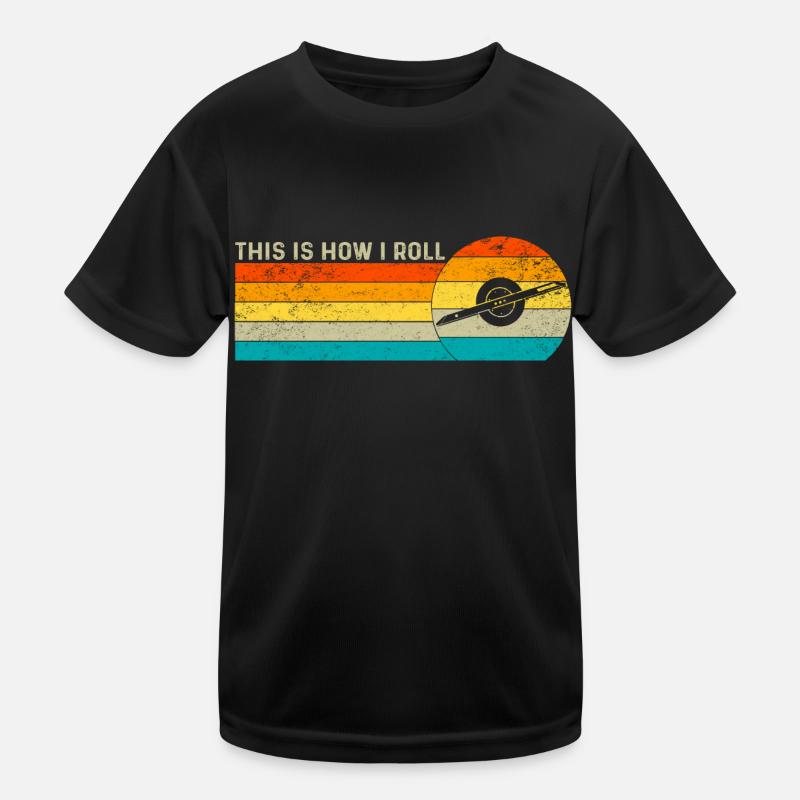 This Is How I Roll - Roller one wheel Kids Functional T-Shirt