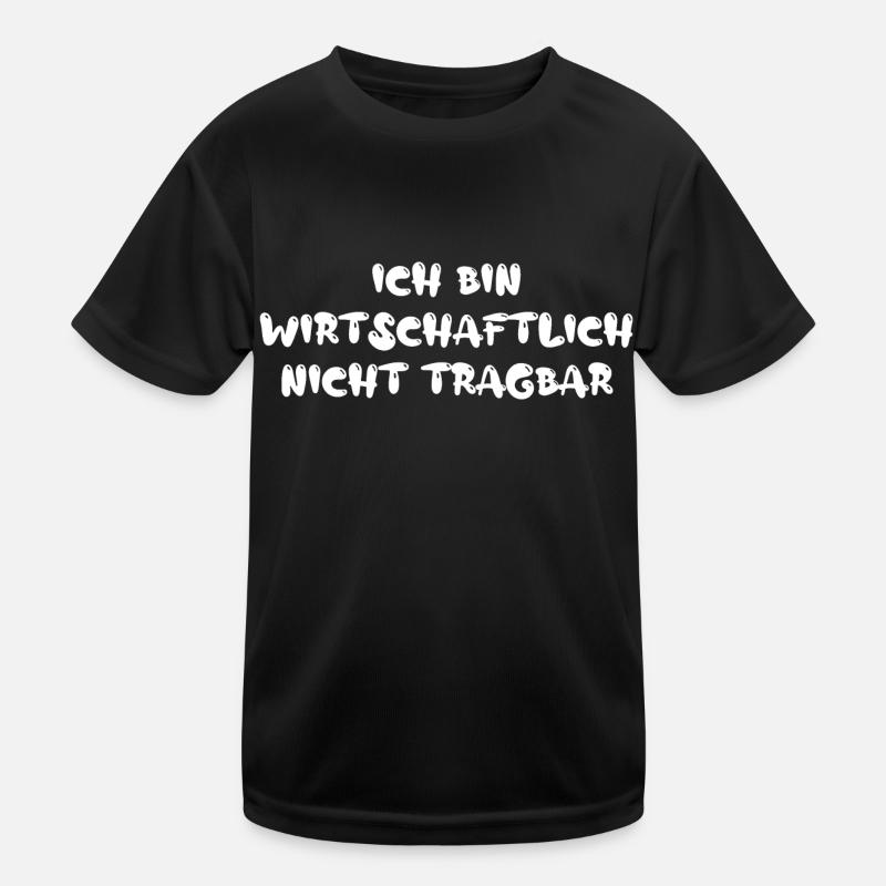 Ich bin wissenschaftlich nicht tragbar Kinder Funktions-T-Shirt