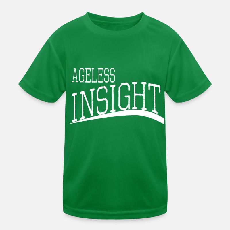 birthday present idea wisdom community Kinder Funktions-T-Shirt