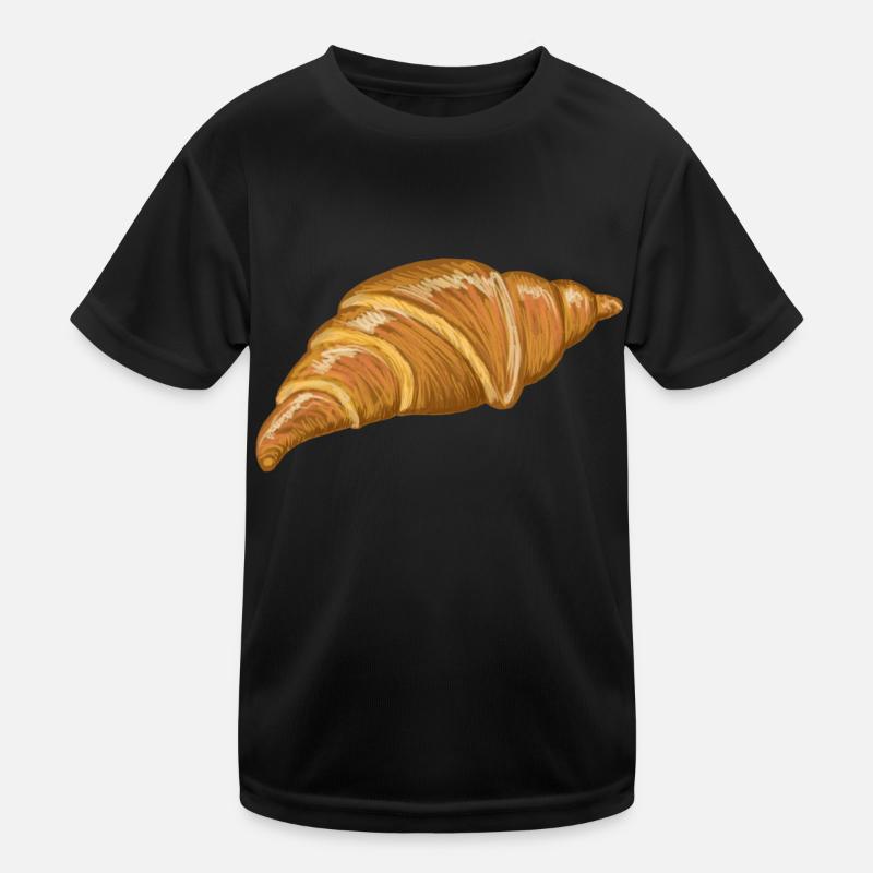 French croissant T-shirt sport Enfant