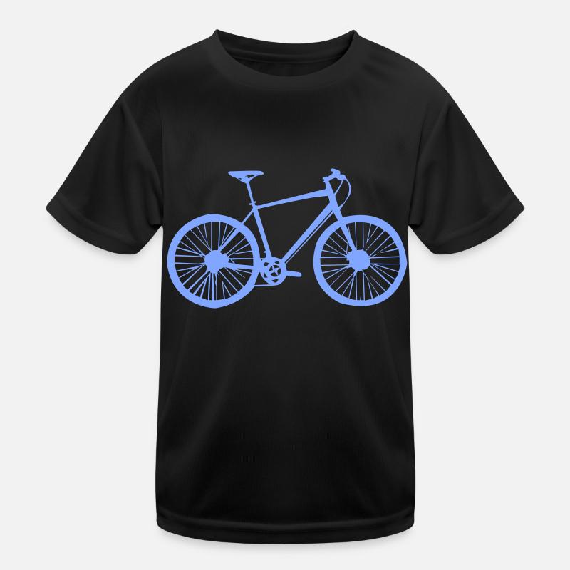 Bicycle Wheel Kids Functional T-Shirt