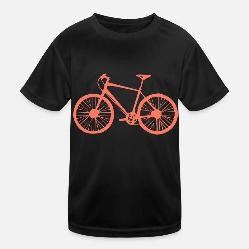 Bicycle Wheel Kids Functional T-Shirt