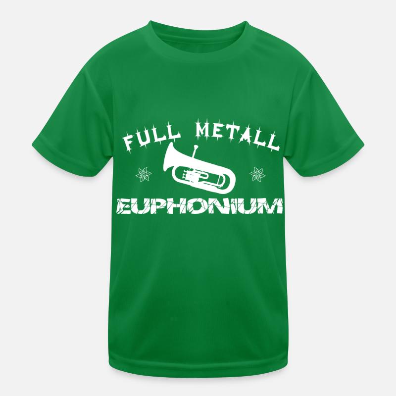 full-metall-euphonium Kinder Funktions-T-Shirt