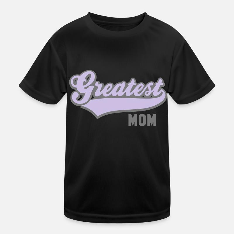 Greatest MOM 2C Kinder Funktions-T-Shirt