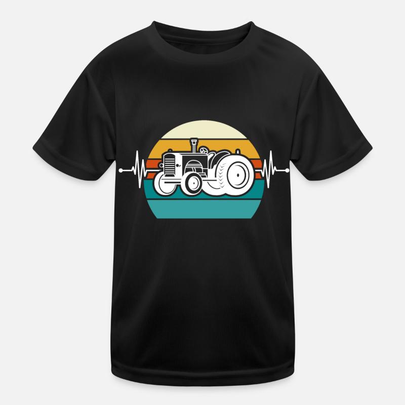 Heartbeat Trecker Kids Functional T-Shirt