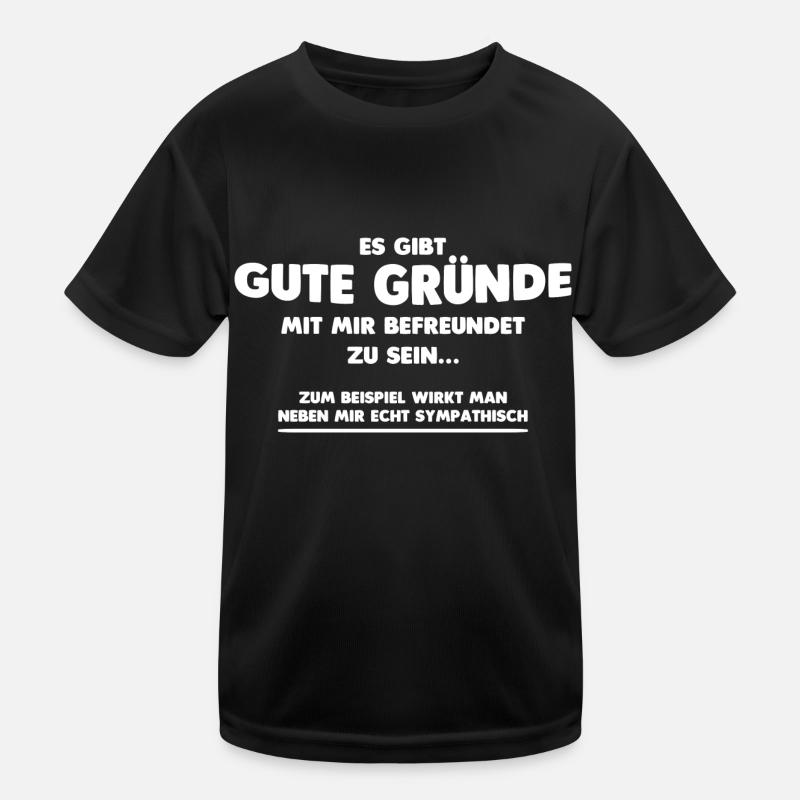 Sympathisch Kinder Funktions-T-Shirt