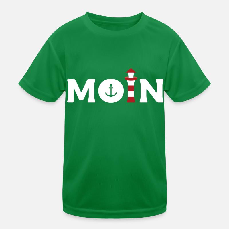 Moin - ancre et phare T-shirt sport Enfant