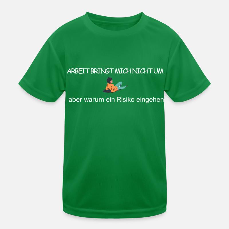 Arbeit Kinder Funktions-T-Shirt