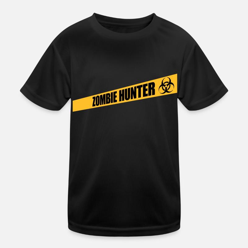 citation d’Halloween de chasseur de zombies T-shirt sport Enfant