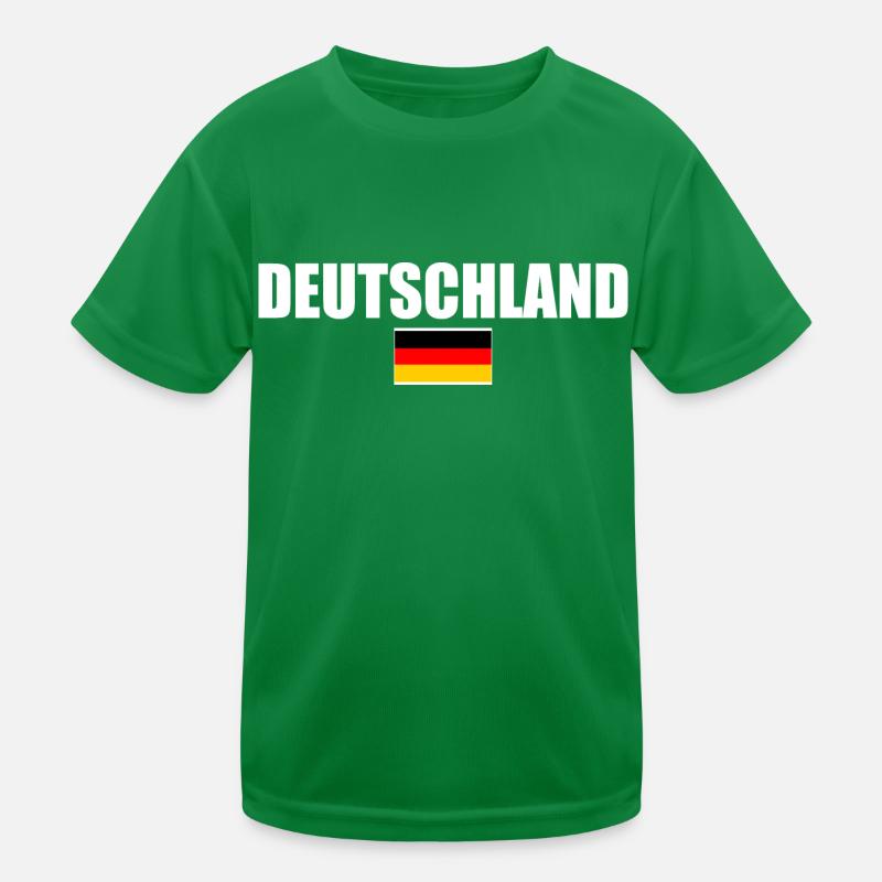 Deutschland Kinder Funktions-T-Shirt