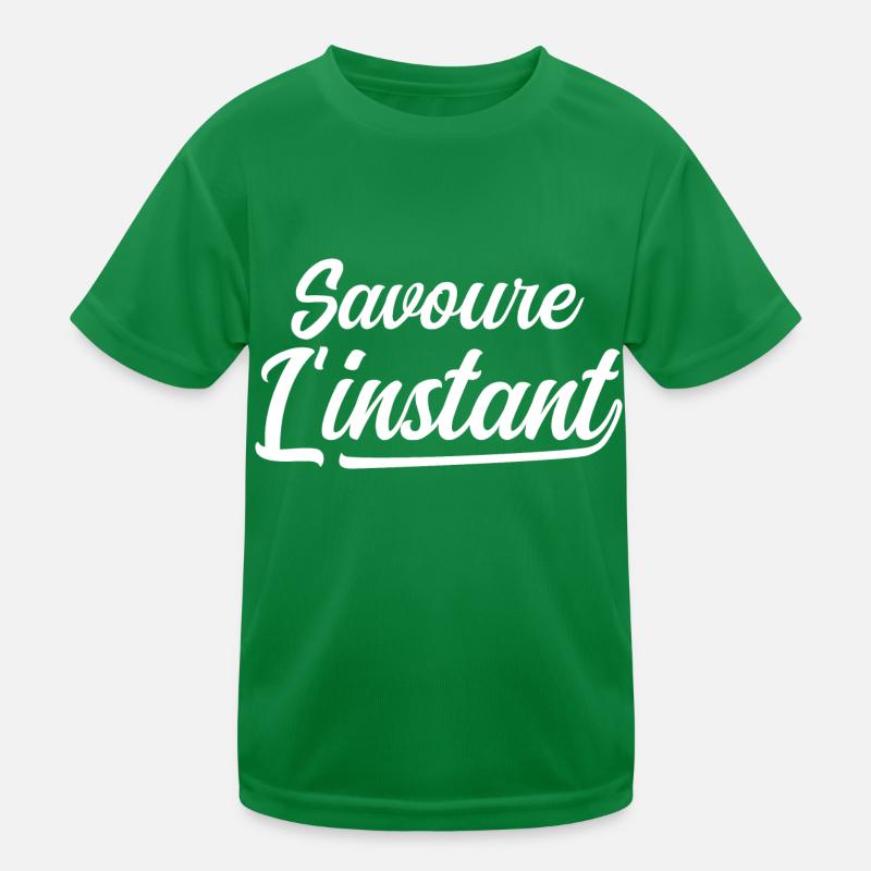 Savoure l'instant T-shirt sport Enfant