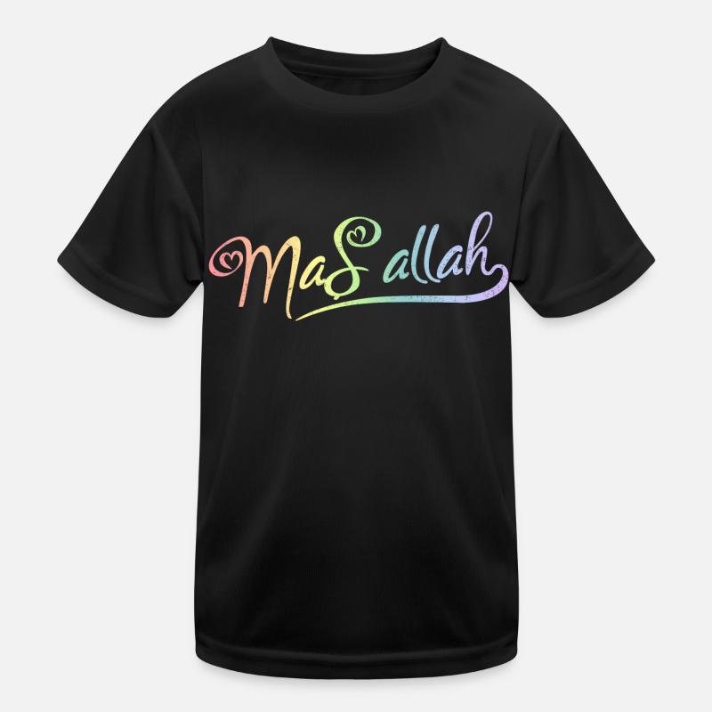 Masallah Kinder Funktions-T-Shirt