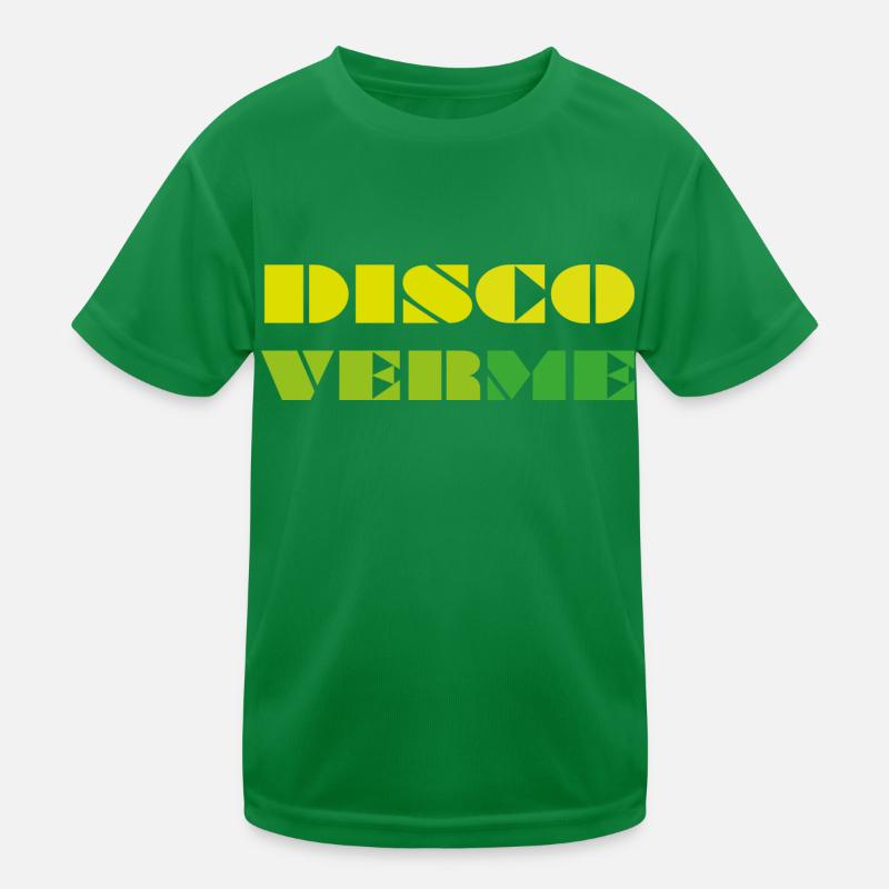 DISCO verme (Entdecke mich) Kinder Funktions-T-Shirt