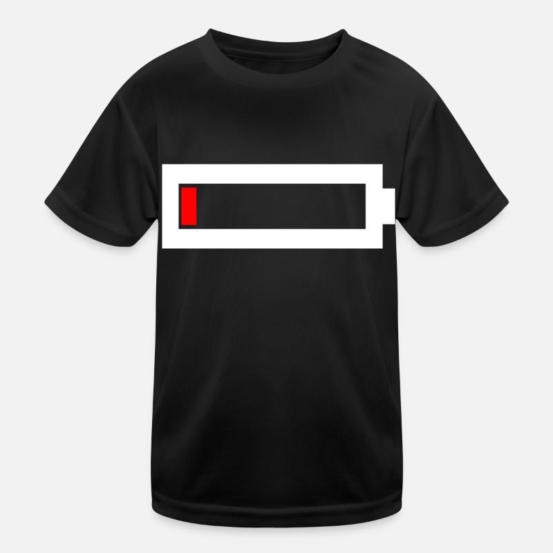Batterie vide T-shirt sport Enfant