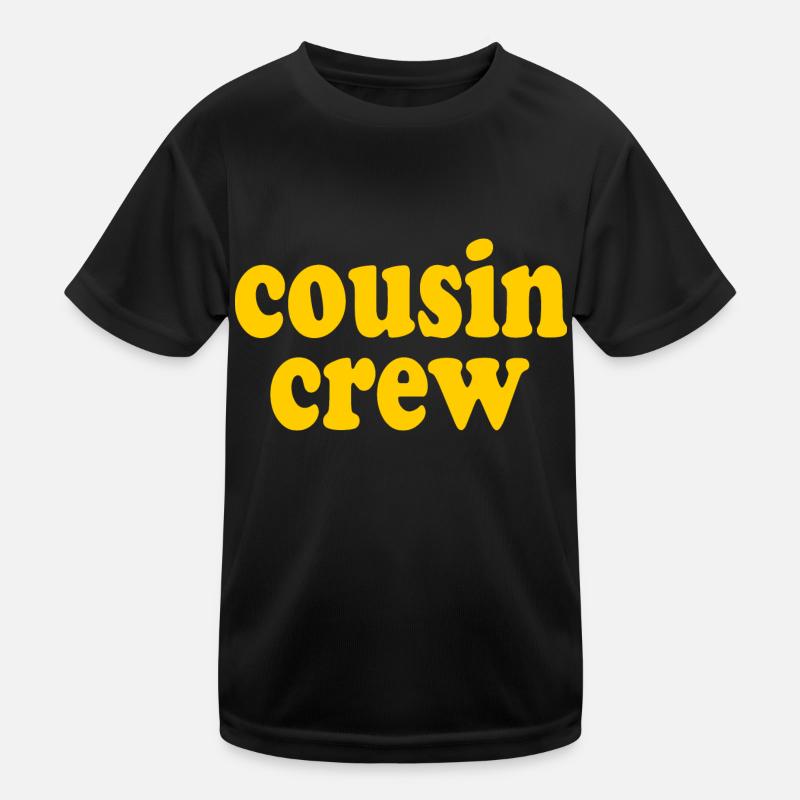 Cousin crew Kinder Funktions-T-Shirt